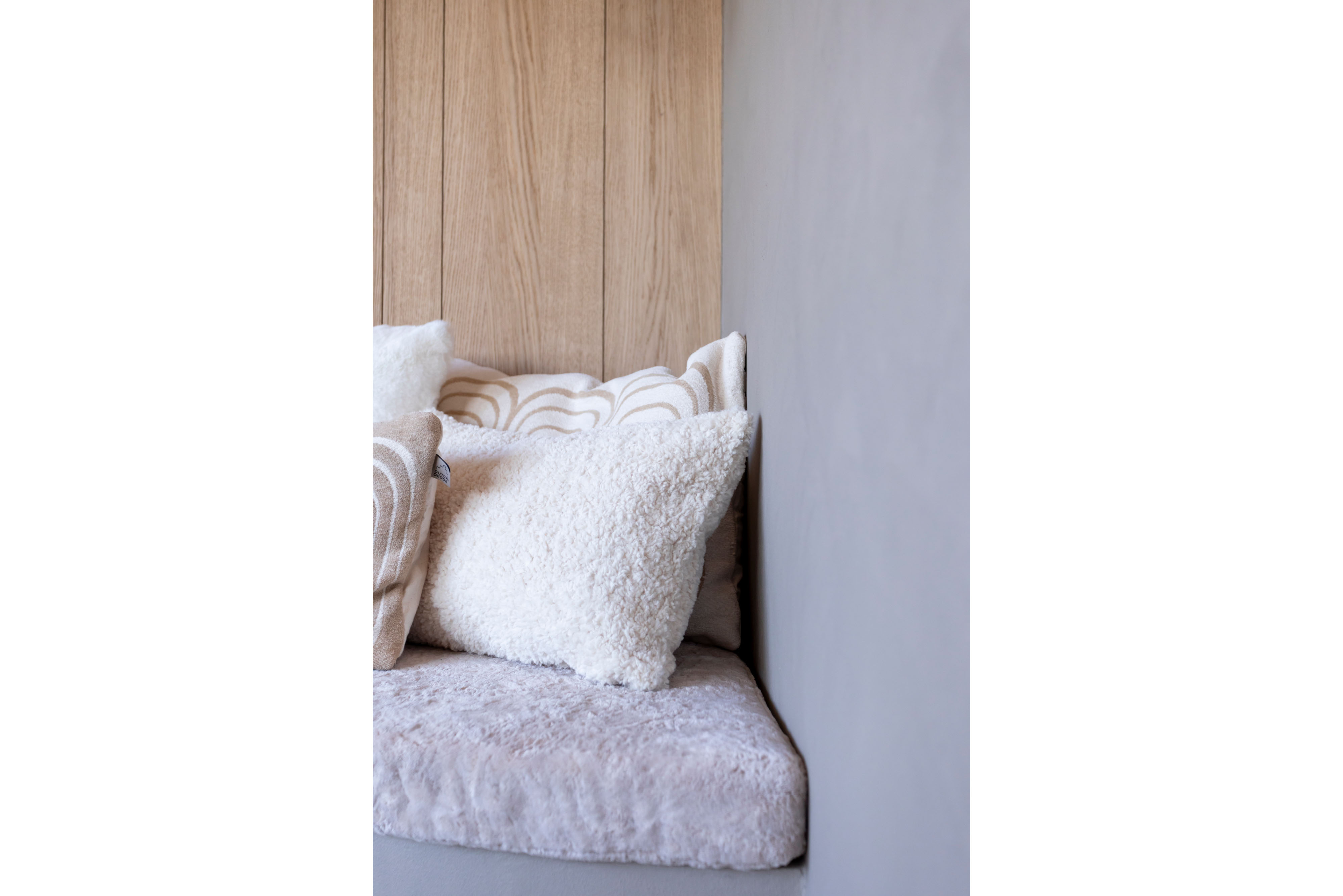 inrichting van een gezellige zithoek