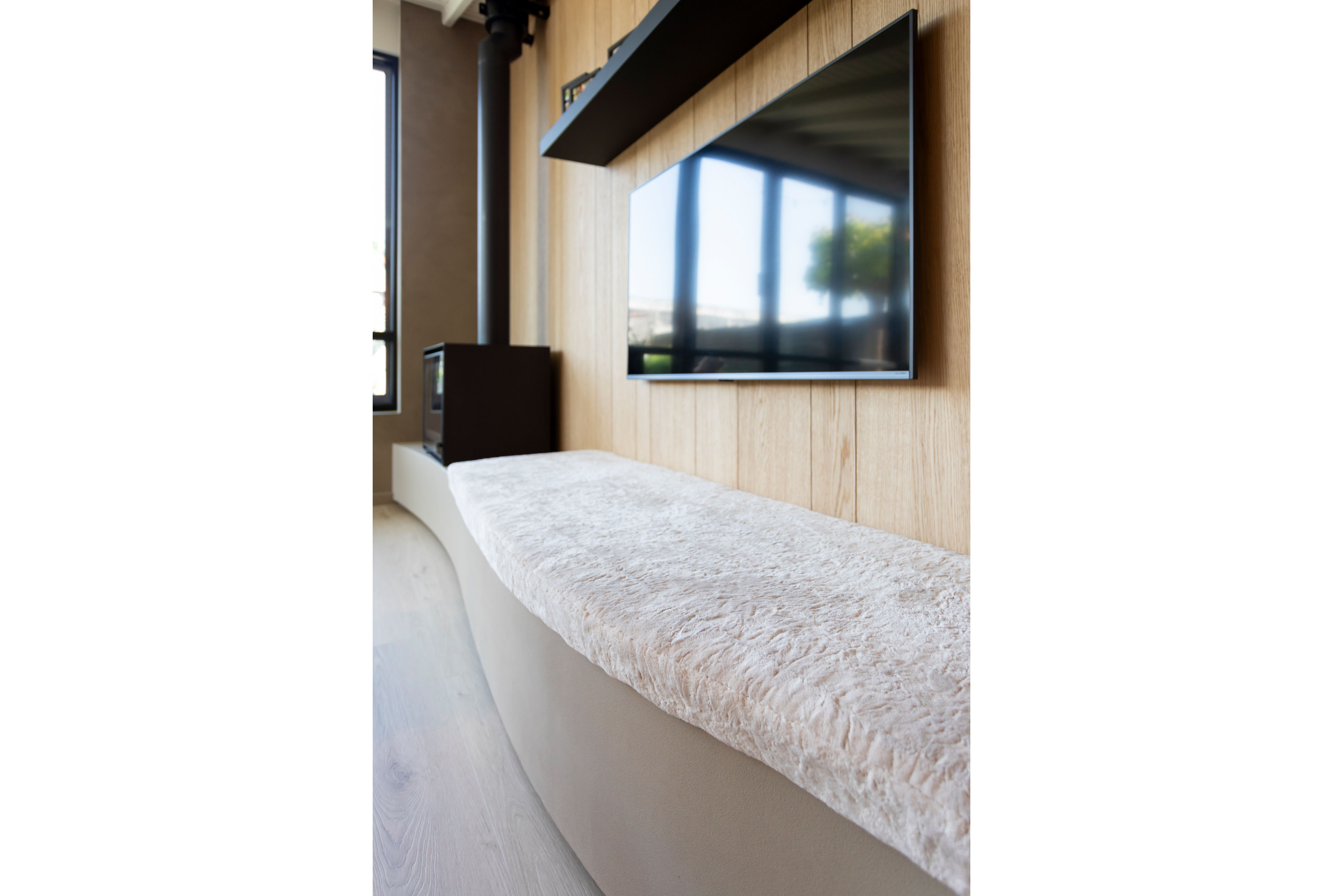 inrichting van een gezellige zithoek